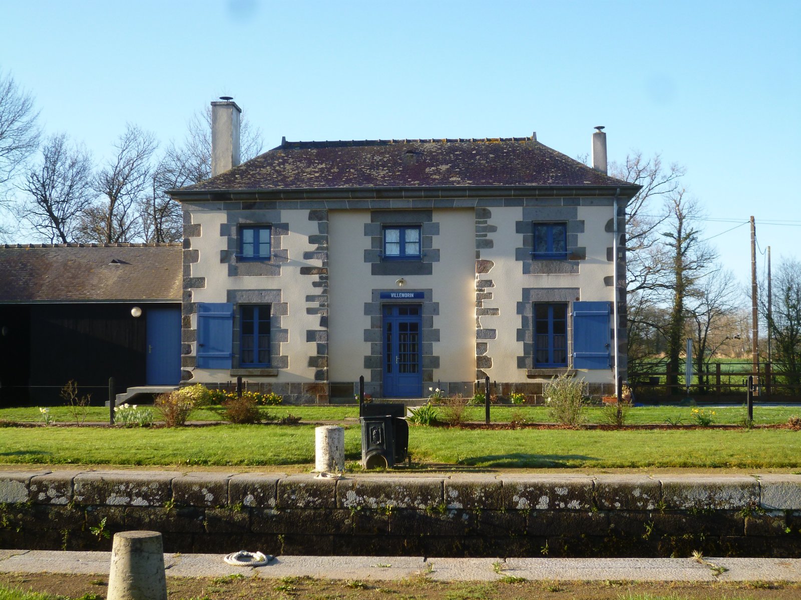 écluse sur la Vilaine