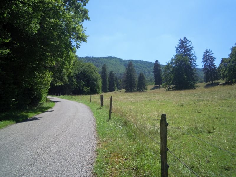 Suis maintenant sur la route du col, passage à 13%