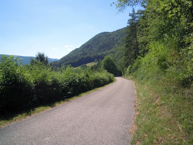 Descente côté Sud.