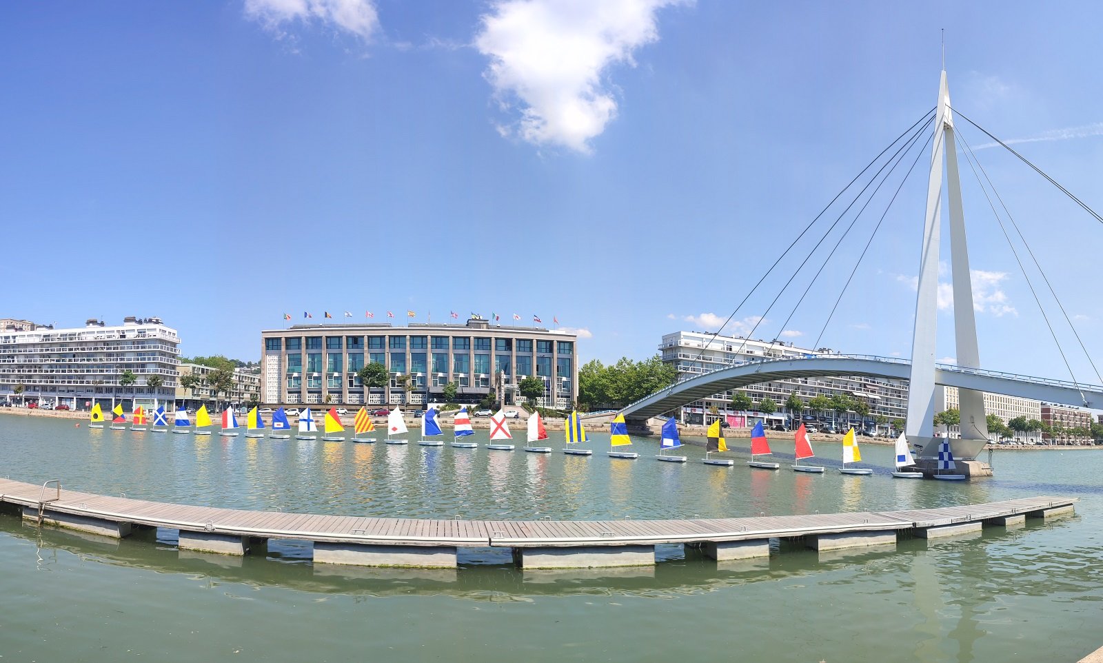 Optimistes dans le bassin du Commerce
