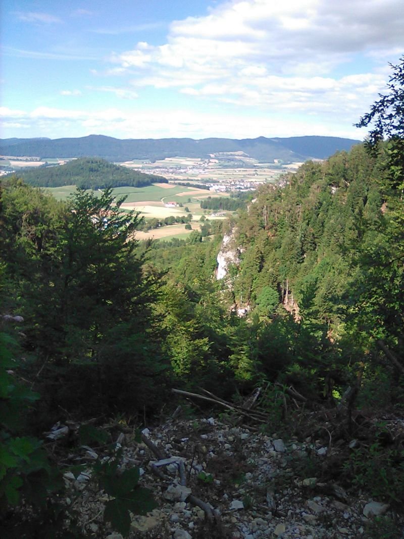 Vue sur la vallée