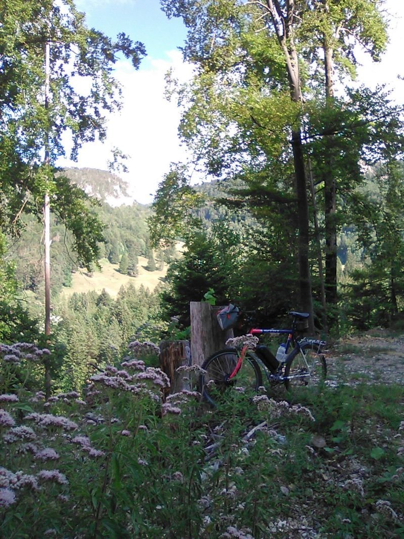 Le Col vu d'en bas