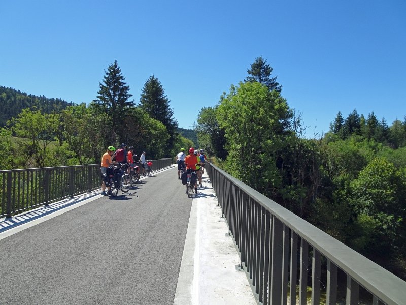 Piste cyclable vers Pontarlier