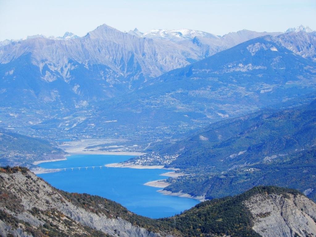 Plongeon sur Savines le Lac