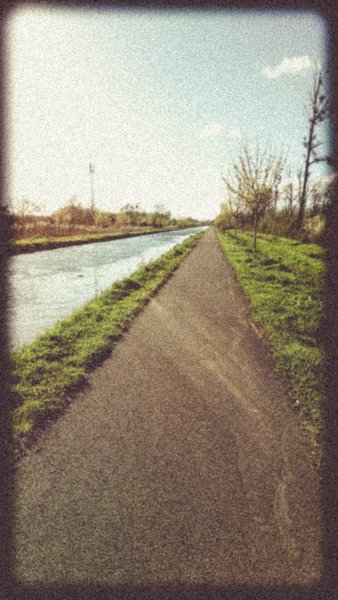 Le canal plein vent, vers le couchant