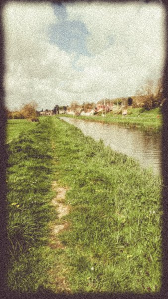 Le canal enherbé