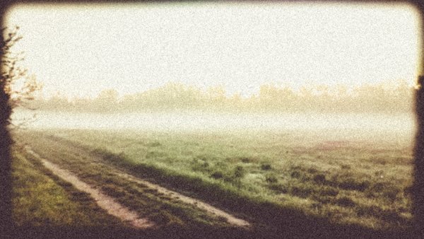 Une légère pointe d'humidité matinale