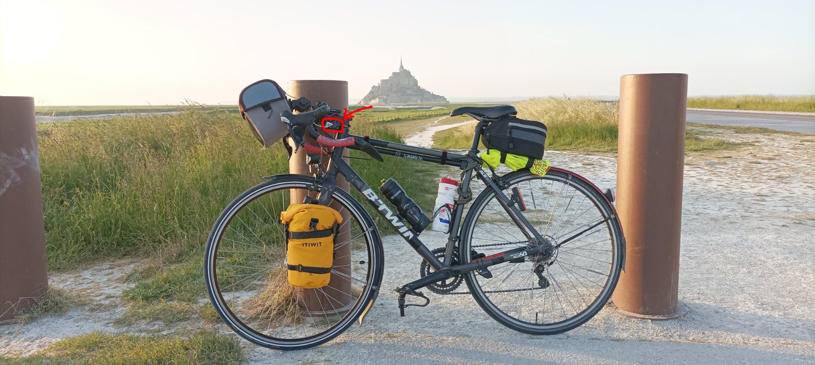Sur le vélo