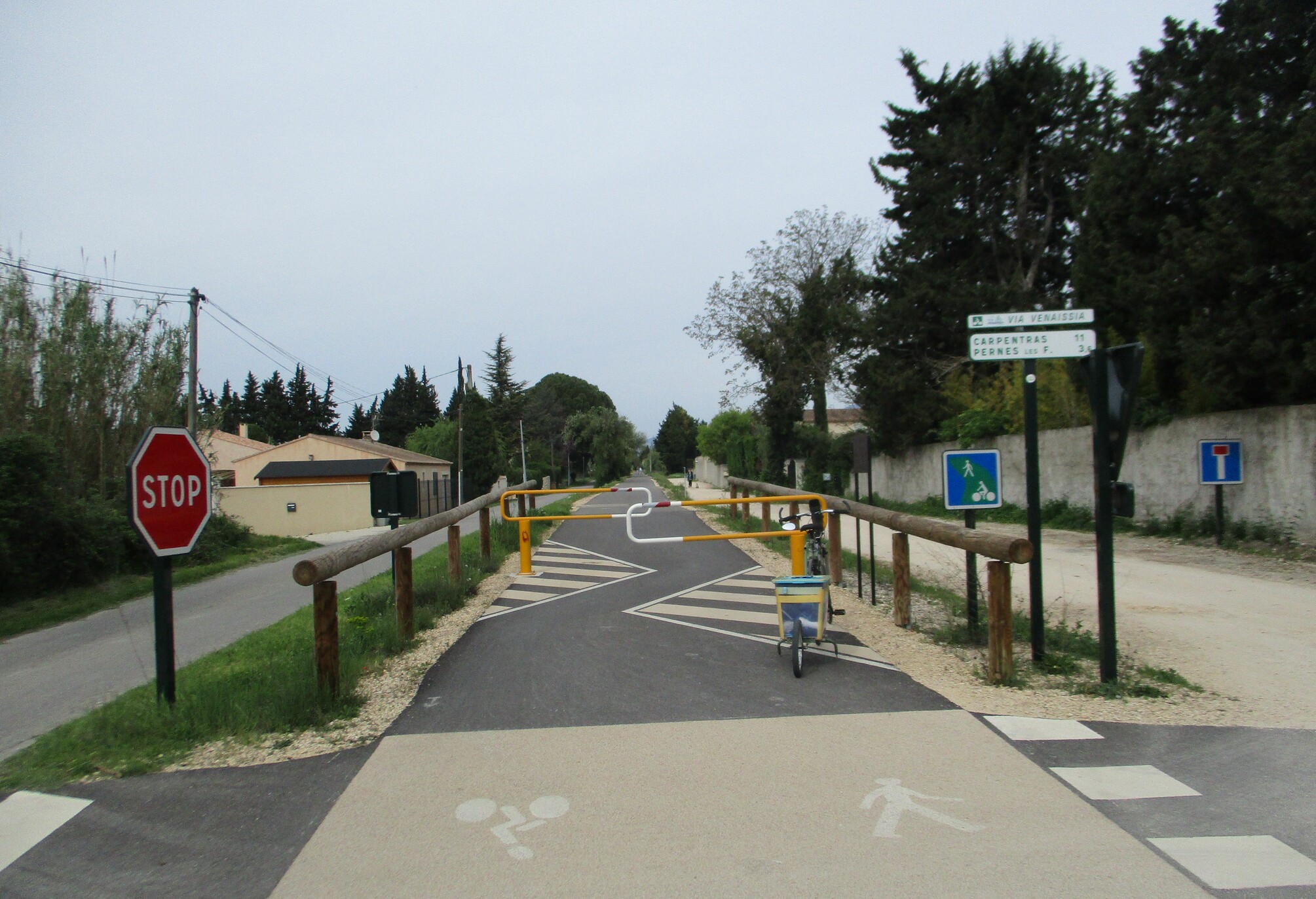 La via Venaissia.