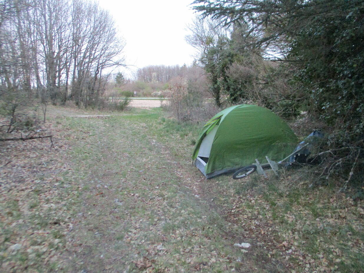 La route n'est pas loin