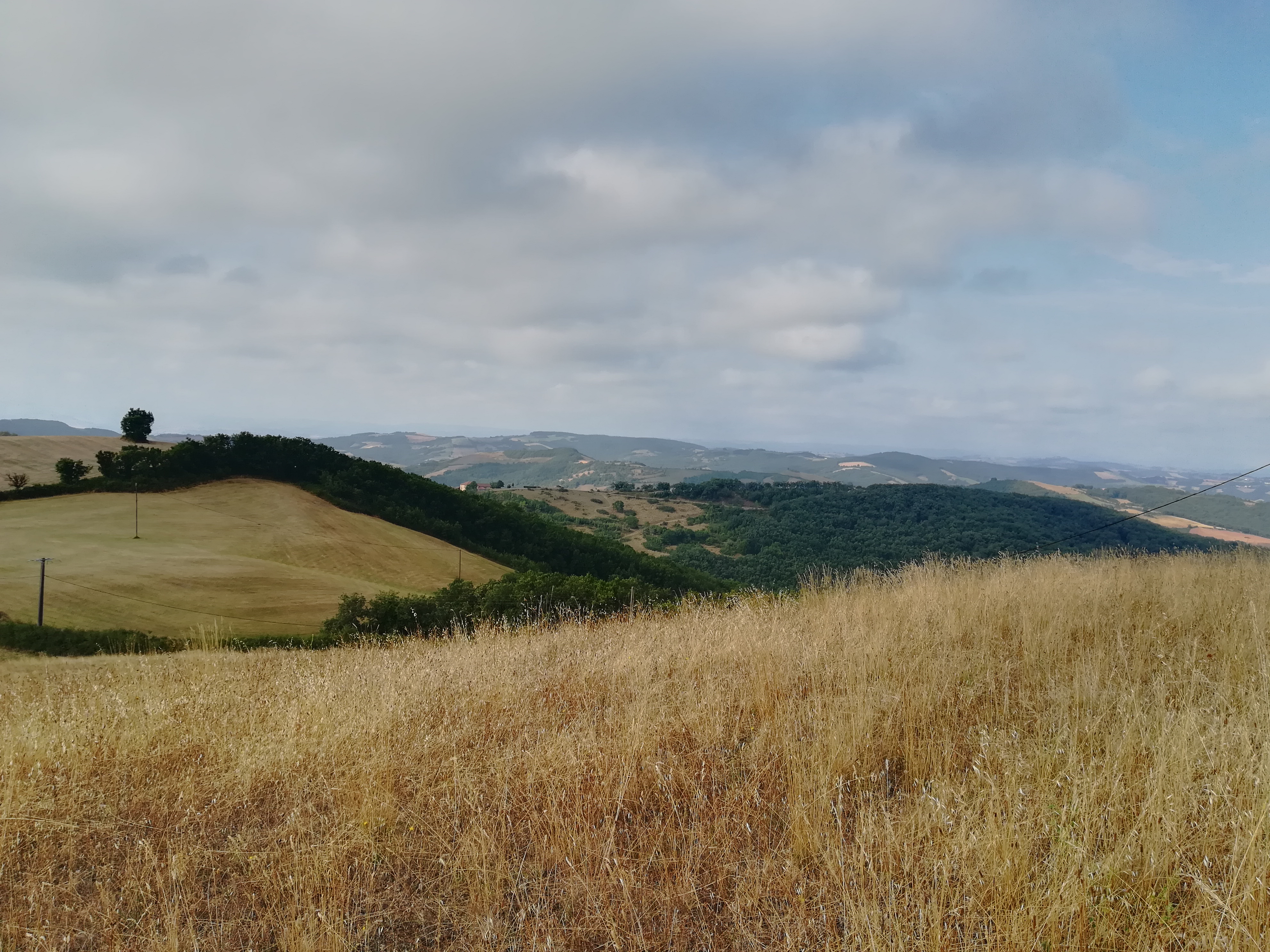 Panorama vers le nord...