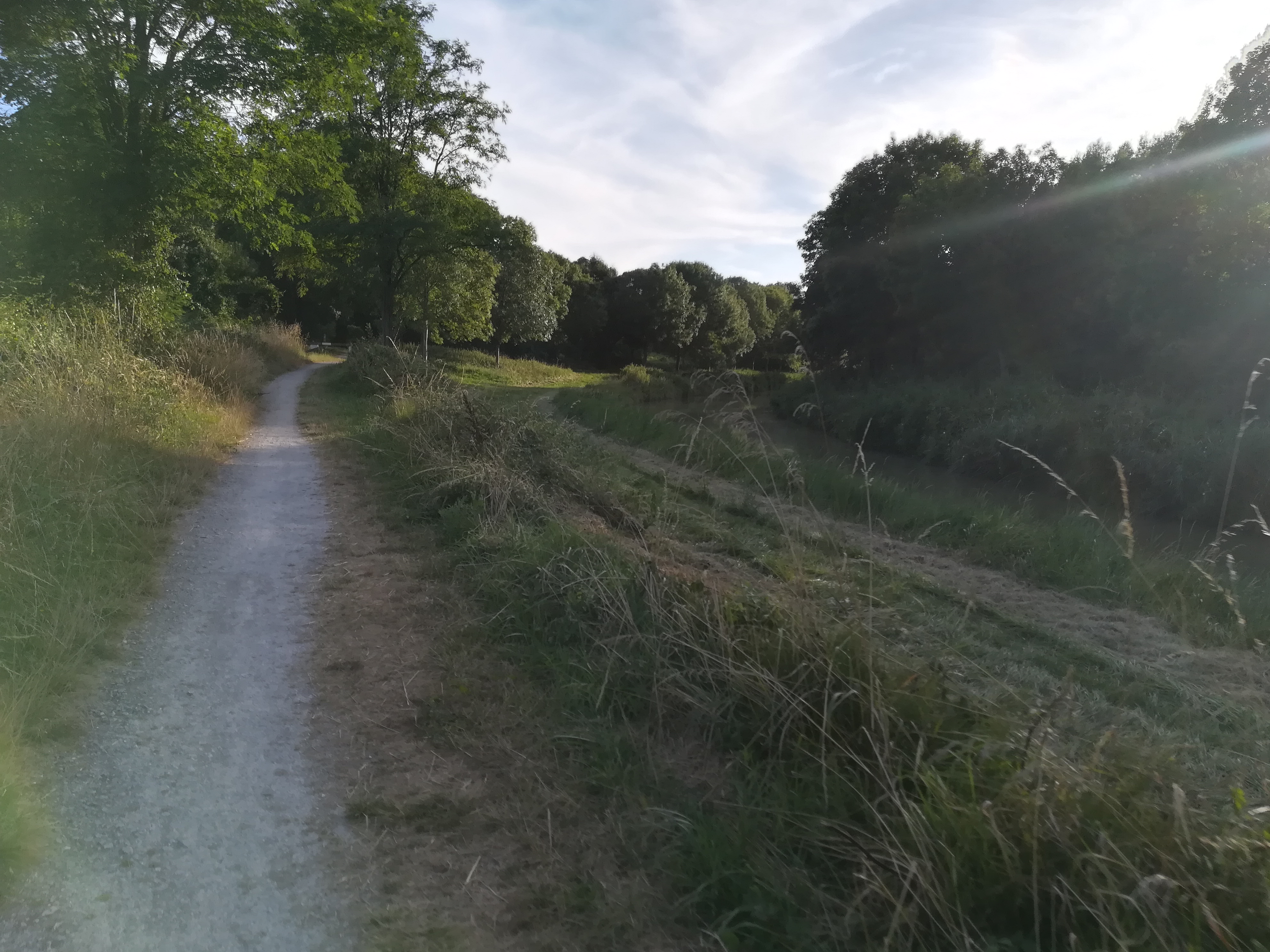 Parfois au bord d'un canal