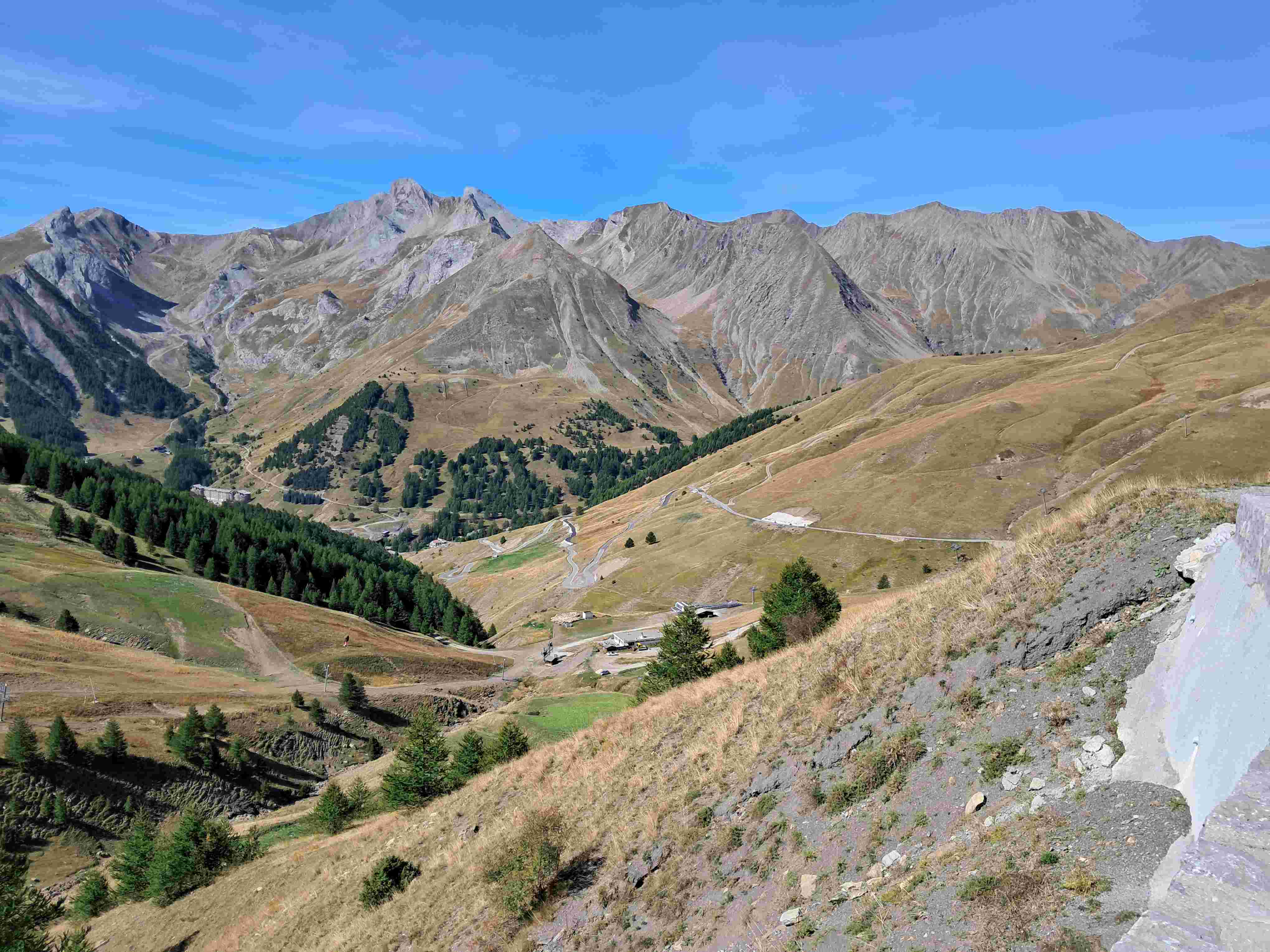 retour Col d'Allos