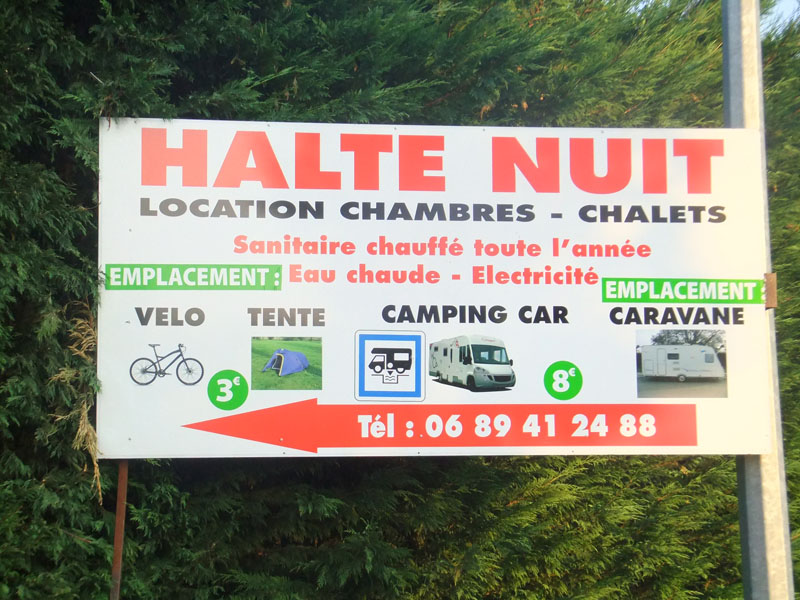 Camping recommandé