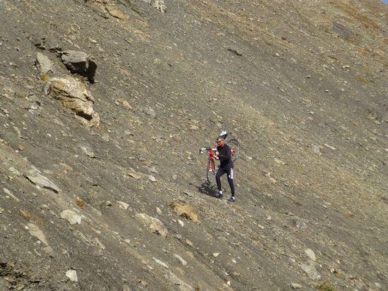 parcequ'on ne quitte pas son vélo... put...si j'avais un VTT !