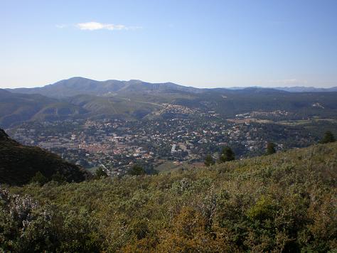 Plateau sorti de cassis (belles montée)