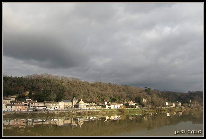Passage de la Garonne à Langoiran