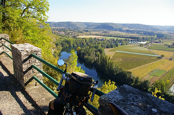 Vue sur le Lot au col de Crayssac