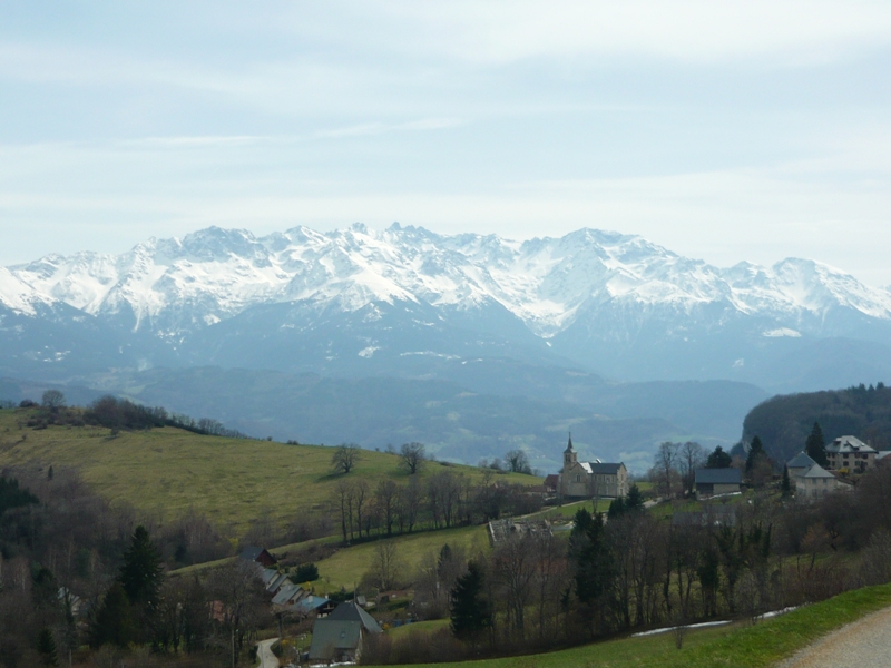 St-Bernard du Touvet, descente du col de Marcieu