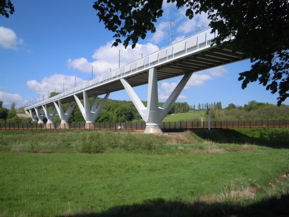 Viaduc de la LGV Rhin-Rhône