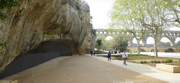 Grotte de la Salpétrière (intérieur du site)