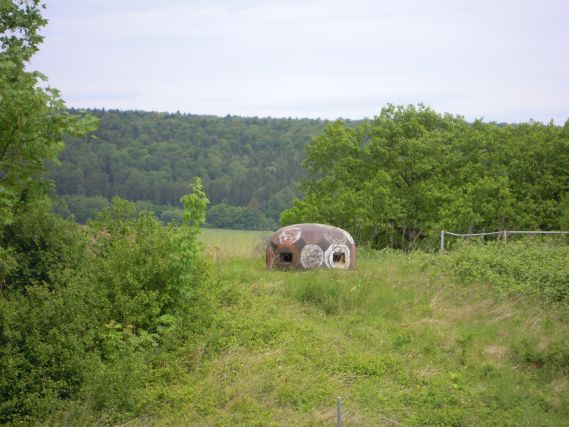 Col de Blochmont : casemate de la Ligne Maginot