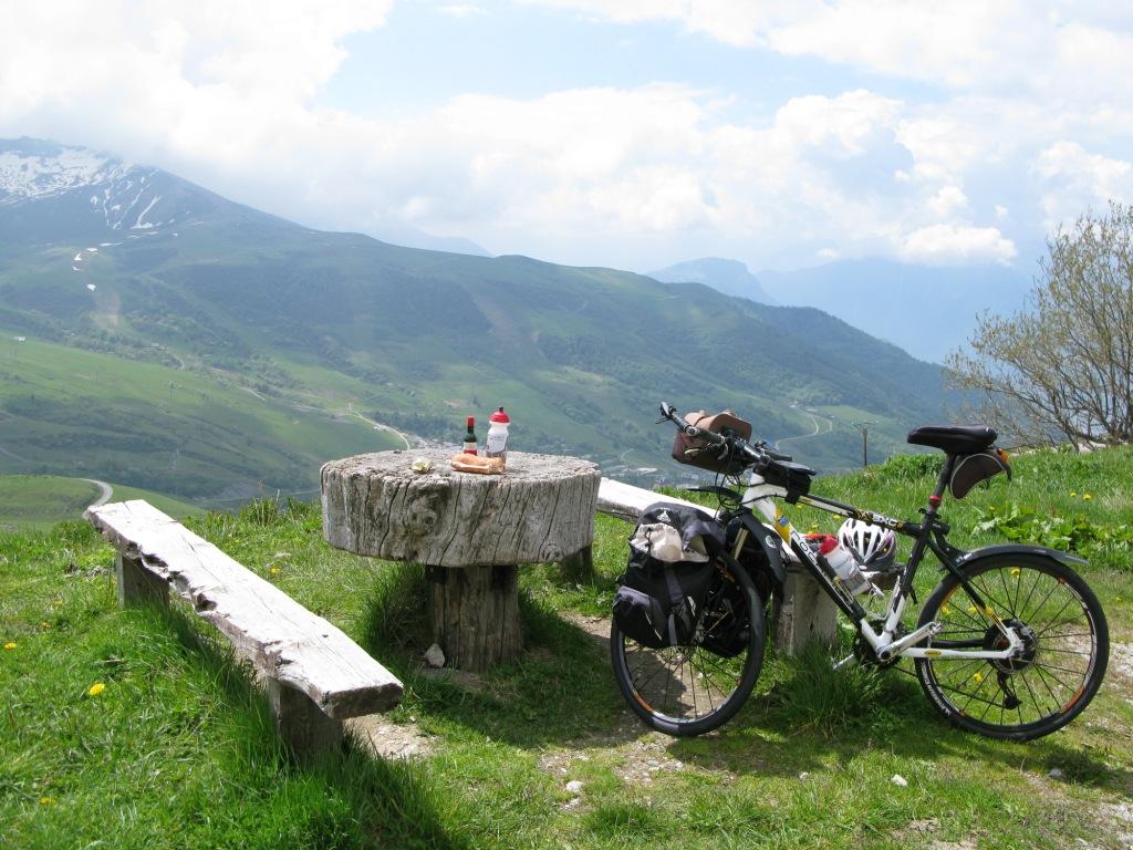 Un dernier pique-nique...Col de la Madeleine