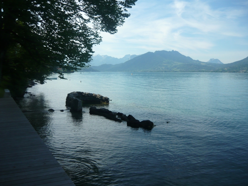 Au départ d'Annecy