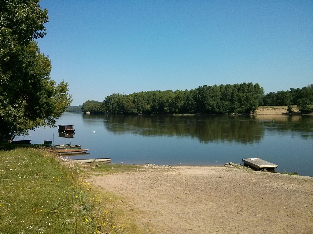 La Loire, à Gennes