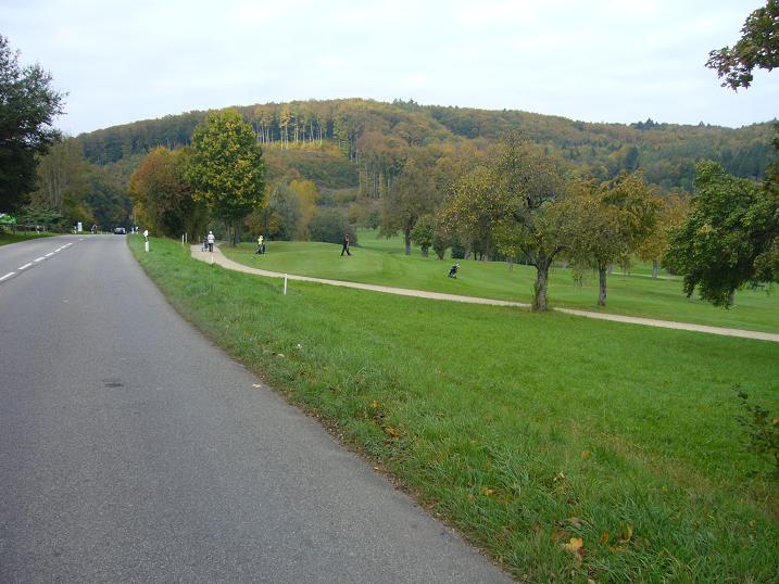 Un des nombreux terrains de golf de la région