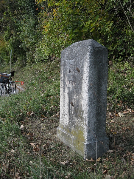 20 lieues de Berne . dès maintenant cela va monter...