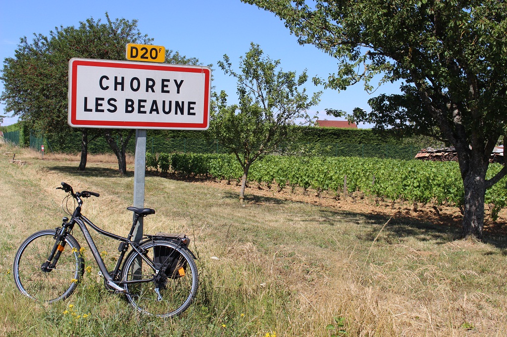 Au nord de Beaune, Chorey-lès-Beaune.