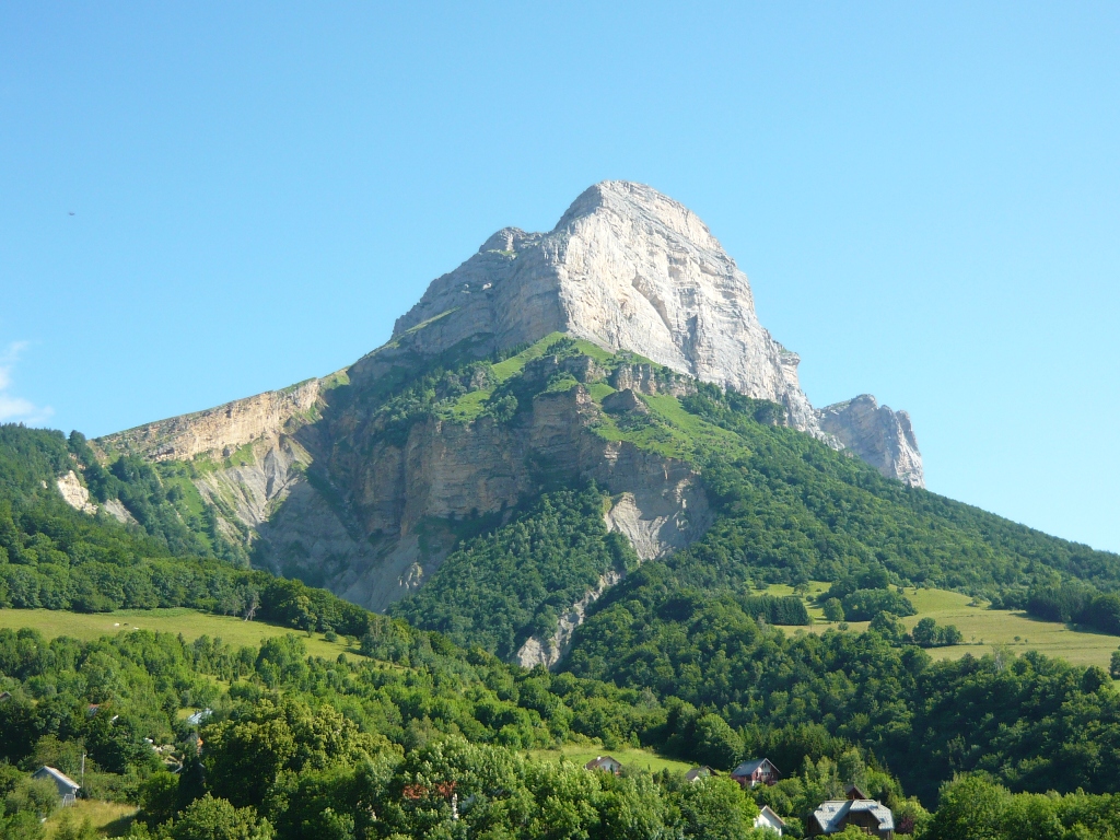Dent de Crolles à mi-col