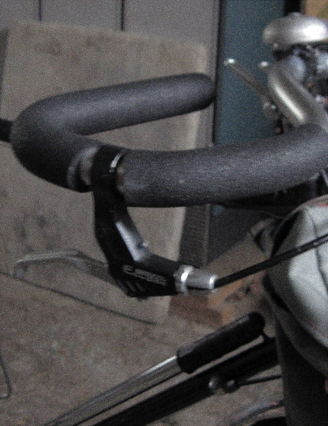 Détail levier de frein