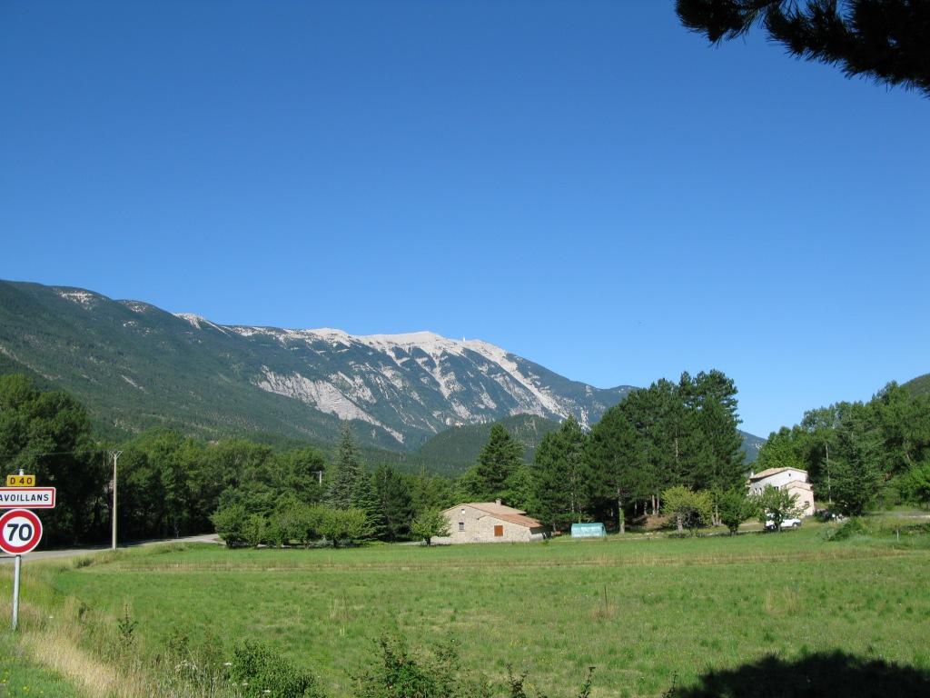 versant nord du Mont Ventoux