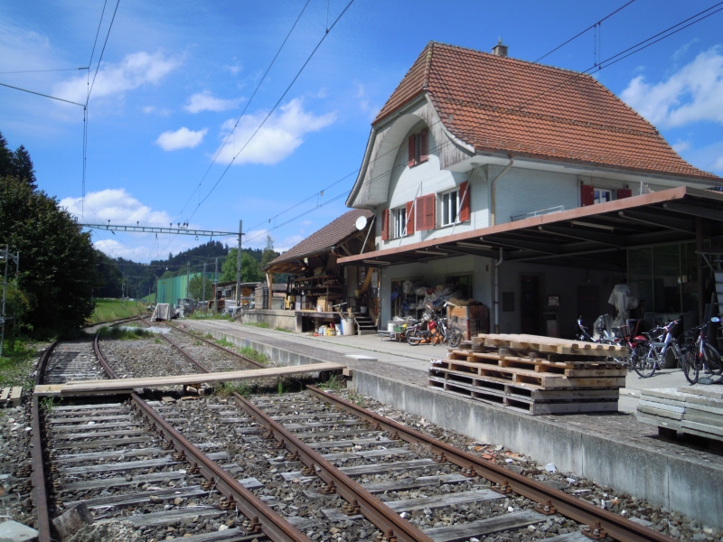 Gare de Wasen, ligne abandonnée