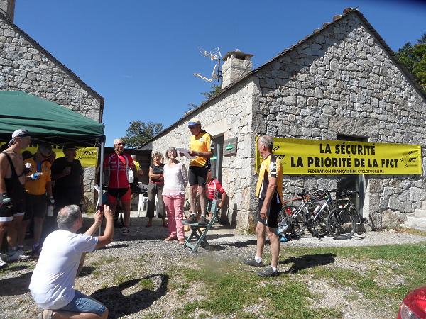 Discours de mon collègue Claude et trésorier du club, en hommage à cette journée mémorable (150 personnes inscrites)