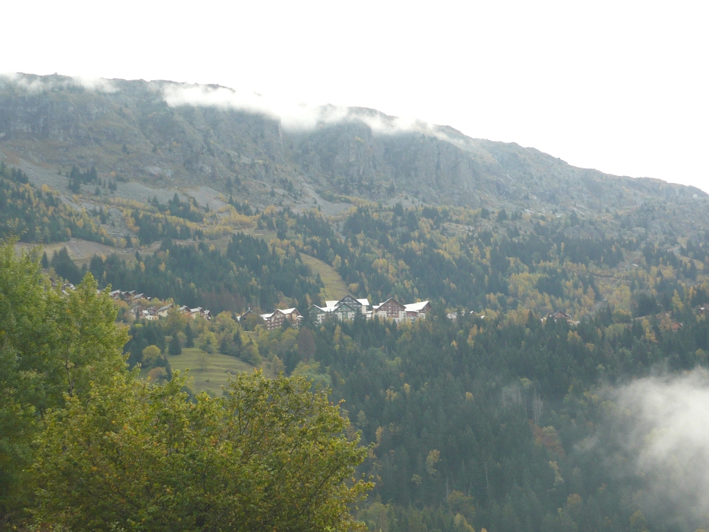 Pour s'achauffer une montée dans une petite station où je n'étais jamais allé