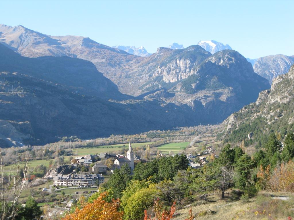 Saint-Crépin et le Mont-Pelvoux