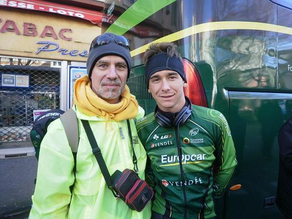 Moi et mon choucou sprinter Bryan Coquard