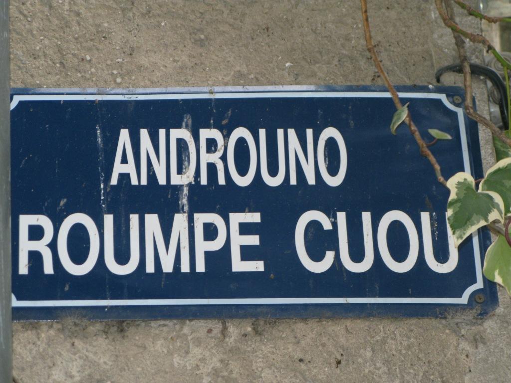 rue Casse-Cou ou bien Casse-Cul ?