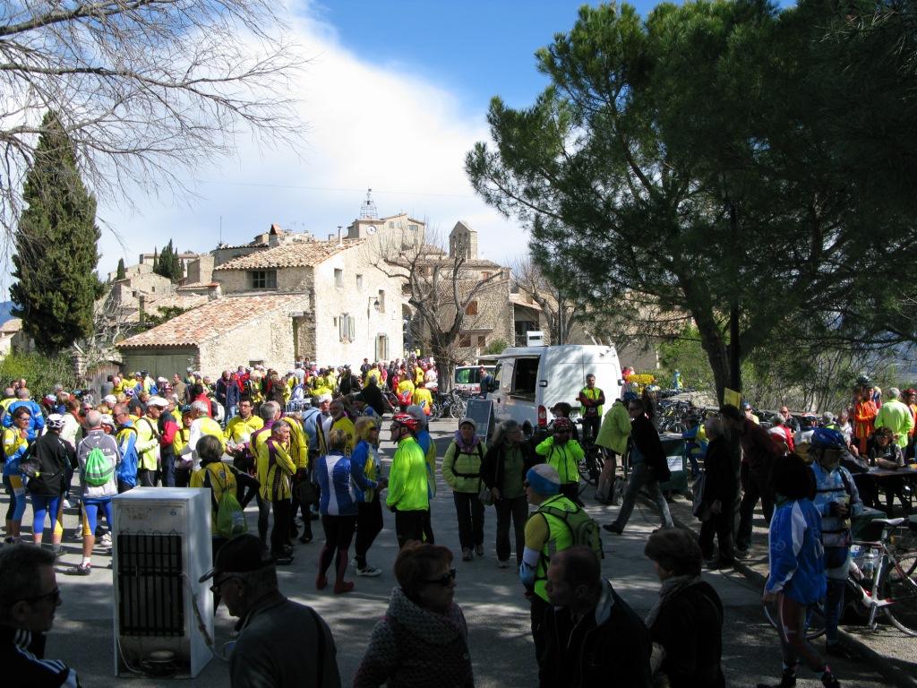 Arrivée des Flêchards