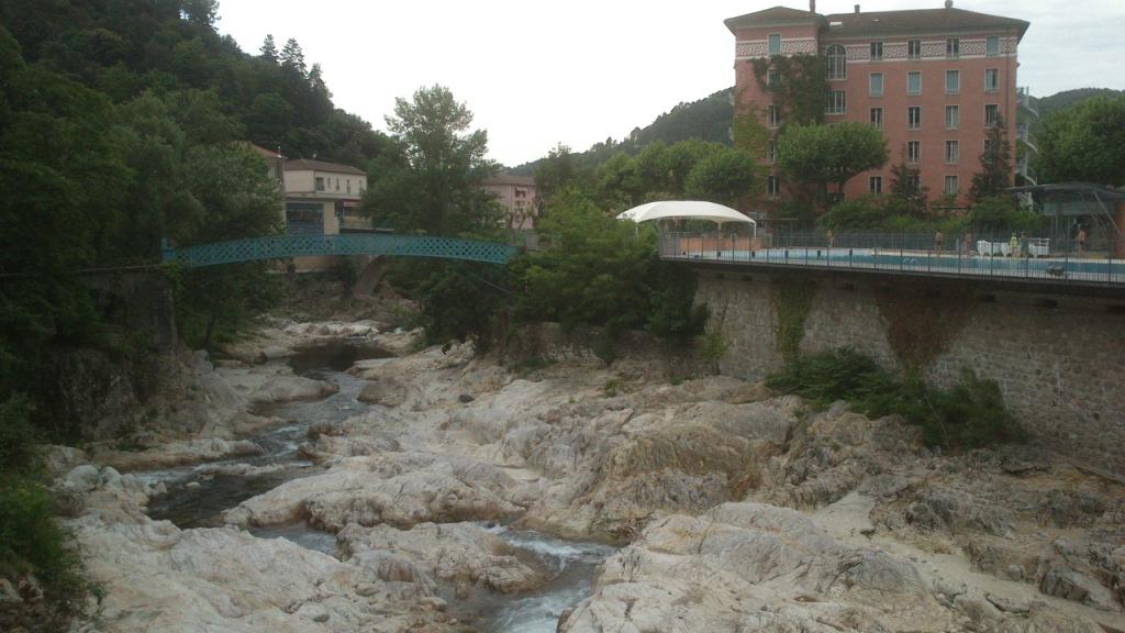 Vals les Bains, La Volane dans sa roche volcanique