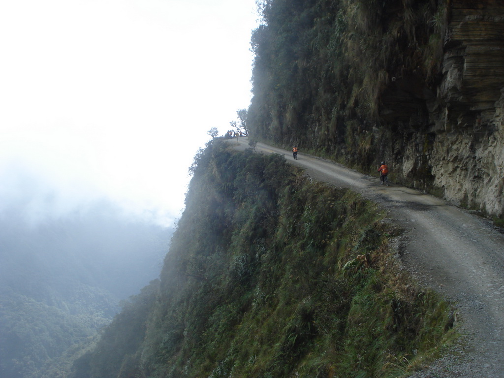 La route de la Mort (El Camino de la Muerte) - Bolivie - Juillet 2010