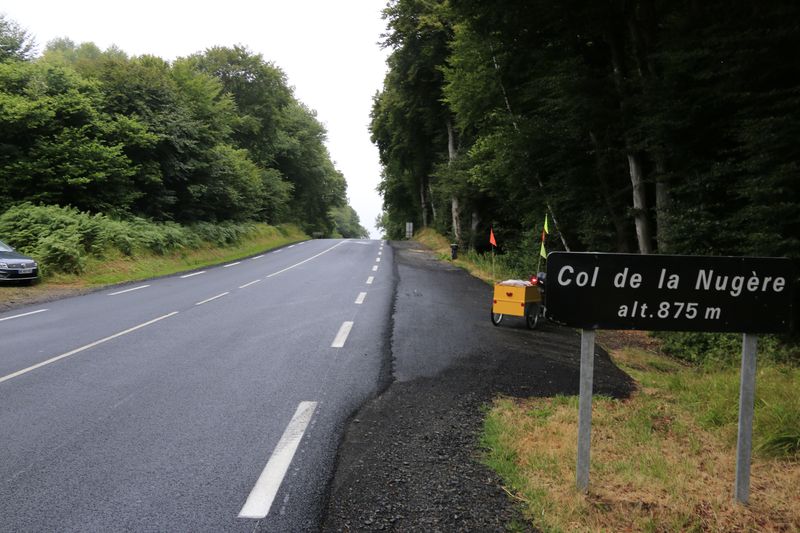 Pas très haut, mais quelle pente pour y arriver...