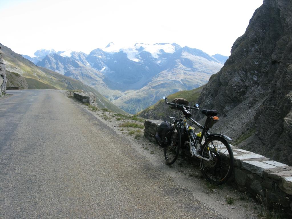 Descente face à l'Albaron