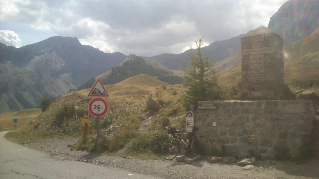 Col de Vars aujourd'hui en petit supplément (avec l'app photos du téléphone, désolé !)