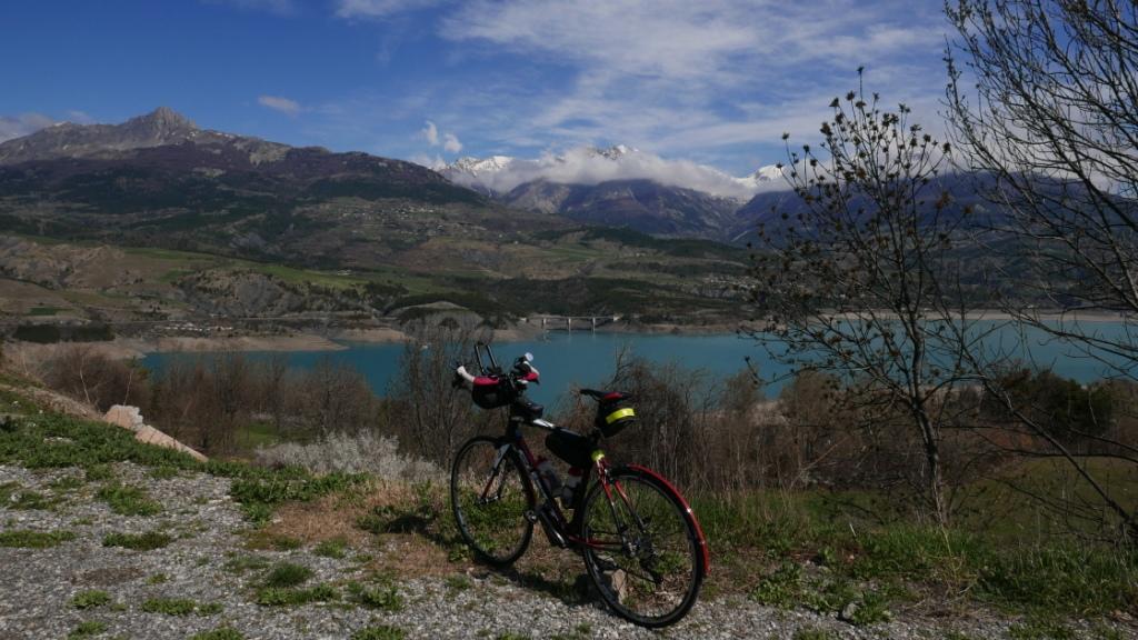 Départ de Savines le lac