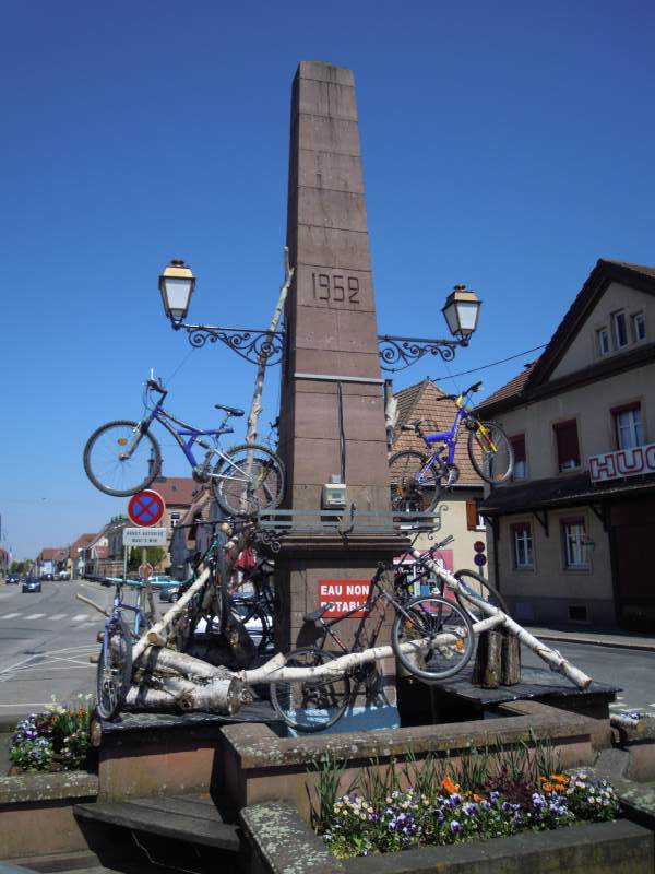 Fontaine à Dannemarie (68)