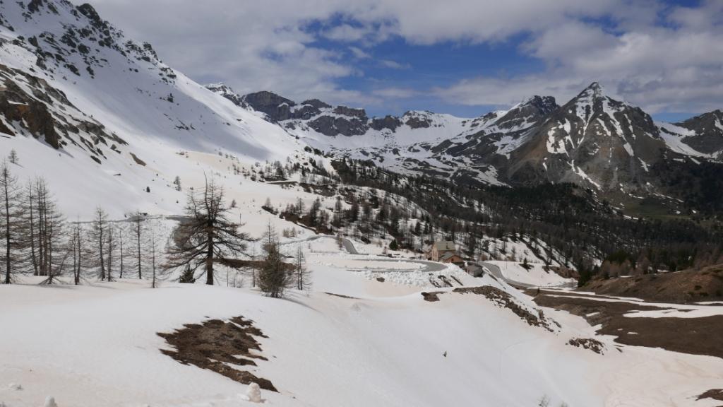 Refuge Napoléon, dans la neige